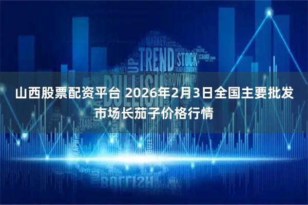 山西股票配资平台 2026年2月3日全国主要批发市场长茄子价格行情
